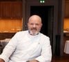 Philippe Etchebest a fermé son comptoir éphémère Signature installé sur le parvis de la gare Saint-Jean à Bordeaux.

Exclusif - Philippe Etchebest ouvre son nouveau restaurant haut de gamme dans une maison du centre ville de Bordeaux et l'ont appelé " La maison Nouvelle".  © Fabien Cottereau/Bestimage