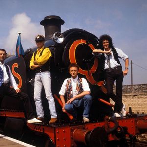 John Deacon, Freddie Mercury, Roger Taylor et Brian May - Les membres du groupe Queen à Londres. © Photoshot/PCN/ABACAPRESS.COM