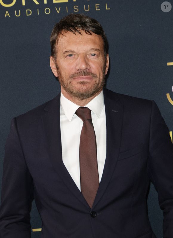 Samuel Le Bihan - Photocall de la 30ème cérémonie des Lauriers de l'audiovisuel au théâtre Marigny à Paris le 24 février 2025. © Coadic Guirec/Bestimage