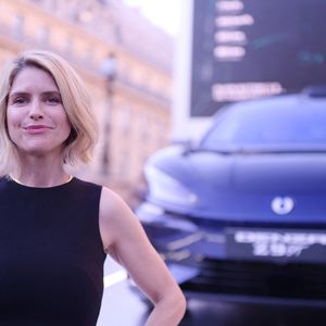 Alice Taglioni au lancement de la marque de voitures électriques Denza par BYD à l'Opéra Garnier à Paris le 8 avril 2026. © Rachid Bellak / Bestimage