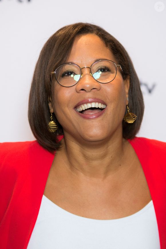 Il est âgé de 11 ans aujourd'hui
Karine Baste-Regis - Photocall de la conférence de presse de rentrée de France Télévisions au Pavillon Gabriel à Paris. Le 24 août 2021