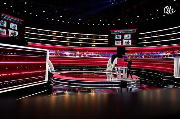 Exclusif - Cyril Féraud lors de l'enregistrement de l'émission "100% Logique", présentée par C.Féraud et diffusée le 24 janvier 2026 sur France 2, à Saint Denis, France, le 28 novembre 2025. © Jeremy Melloul/Bestimage
