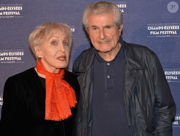 Nicole Croisille et Claude Lelouch  - Projection du film "Un homme et une femme" au cinéma Publicis lors du 5ème Champs Elysées FIlm Festival à Paris le 8 juin 2016. © CVS-Veeren/Bestimage