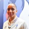 Estelle Mossely Conférence de presse de l'équipe de France de boxe pour les Jeux Olympiques de Paris 2024 mercredi 24 juillet 2024 Club France Porte de la Villette Paris
