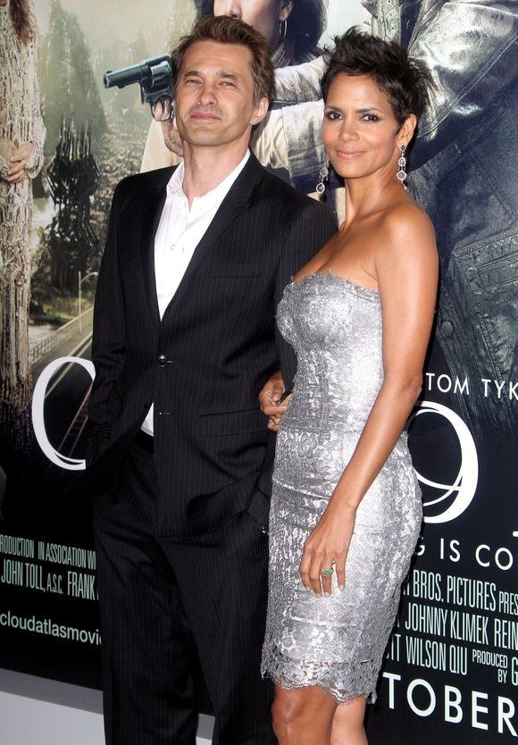 Halle Berry, Olivier Martinez à Hollywood, le 24 octobre 2012.