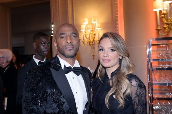 Fiona Deshayes et Stomy Bugsy - 47ème édition du Gala "Best Awards" à l'hôtel Four Seasons Hôtel George V à Paris le 28 janvier 2025. © Rachid Bellak/Bestimage