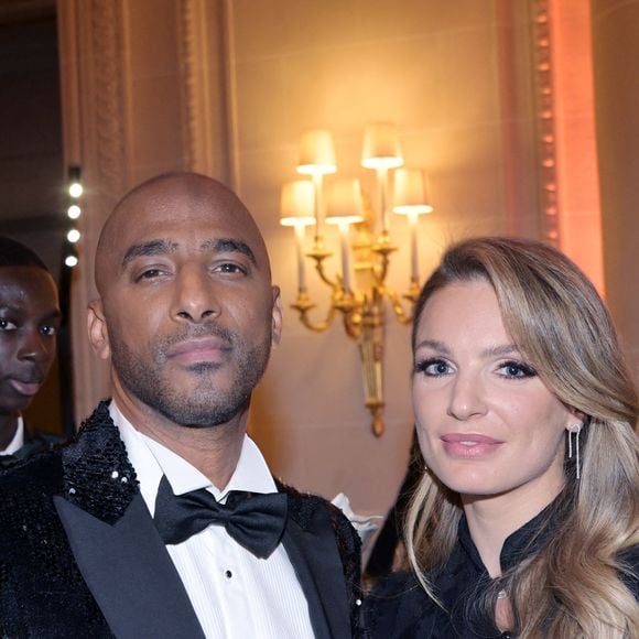 Fiona Deshayes et Stomy Bugsy - 47ème édition du Gala "Best Awards" à l'hôtel Four Seasons Hôtel George V à Paris le 28 janvier 2025. © Rachid Bellak/Bestimage