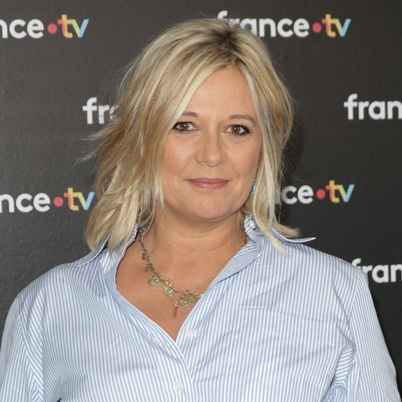 Flavie Flament au photocall de la conférence de presse de rentrée de France Télévisions à Paris, France, le 4 septembre 2024. © Coadic Guirec/Bestimage