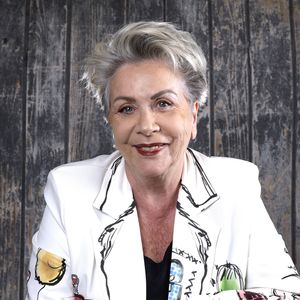 Cette heureuse nouvelle intervient un an après la mort de sa sœur Catherine Laborde.

Exclusif - Portraits de Françoise Laborde lors de l'enregistrement de l'émission "Chez Jordan de Luxe", le 2 mai 2024.