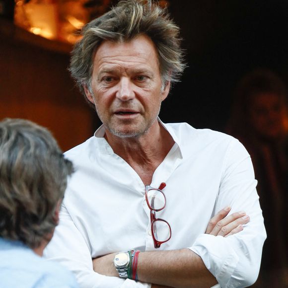 Exclusif - Laurent Delahousse - Inauguration du showroom de Nathalie Blanc à Paris, France, le, 19 juin 2025. © Christophe Clovis / Bestimage