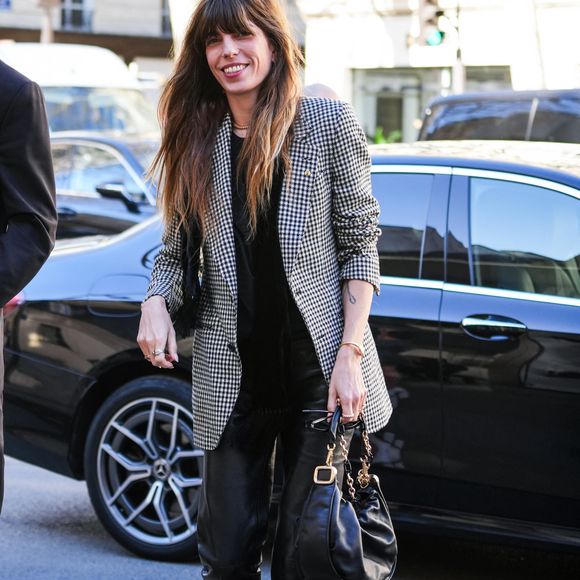 Lou Doillon au défilé La Rose Vivier le 6 mars 2025© Lucia Sabatelli / Bestimage