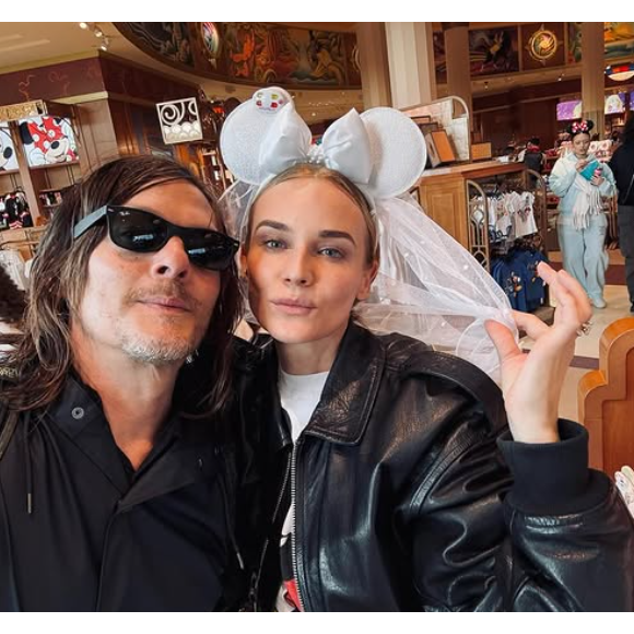 Diane Kruger et Norman Reedus sur Instagram.