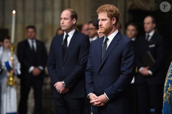 Le prince Harry - Service of hope, messe en l'honneur des victimes de l'attentat de Londres à l'abbaye de Westminster à Londres. Le 5 avril 2017 AGENCE / BESTIMAGE