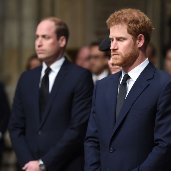 Le prince Harry - Service of hope, messe en l'honneur des victimes de l'attentat de Londres à l'abbaye de Westminster à Londres. Le 5 avril 2017 AGENCE / BESTIMAGE