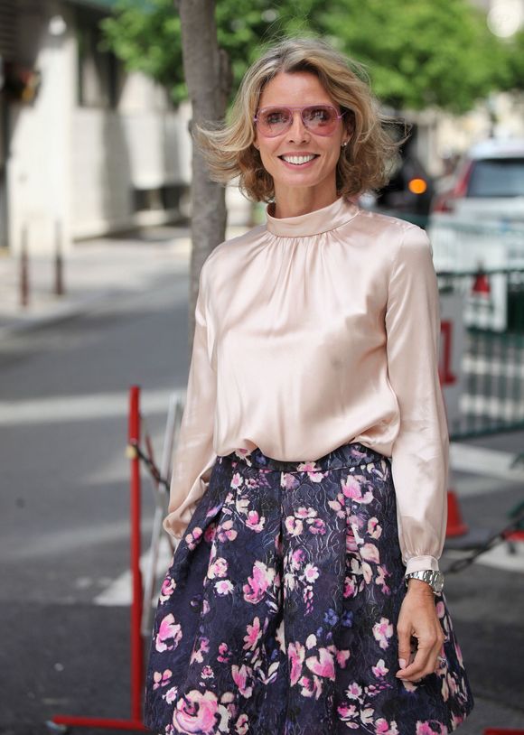 Sylvie Tellier à la sortie des studios de RTL à Paris, France, le 19 mai 2025.

© Jonathan Rebboah/PsnewZ/Bestimage