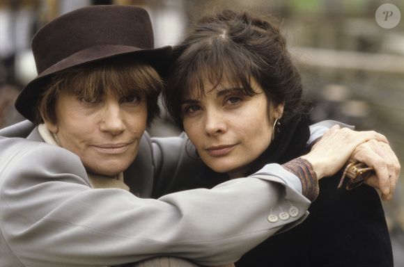 Nadine Trintignant et sa fille Marie.
Michel MARIZY via Bestimage