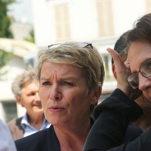 Plusieurs personnalites de media, Delphine Ernotte presidente de France Television, Elise Lucet, Audray Pulvard, Ingrid Betancourt, Christophe Hondelatte, Francoise Joly et Guilaine Chenu, ses proches et anonymes ont rendu hommages Herve Ghesquiere, le journalistes de France Television etais decede le 14 juin 2017, Meudon, près de Paris, France, le 20 juin 2017. Photo par Somer/ABACAPRESS.COM