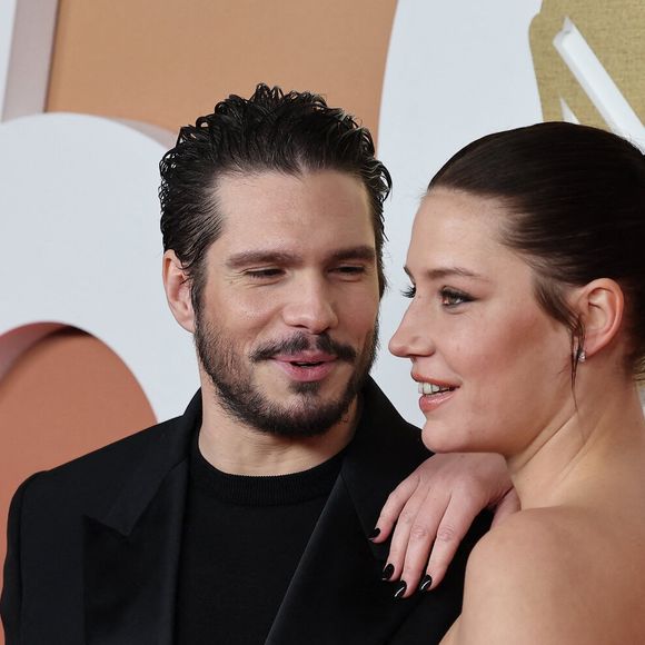 François Civil, Adèle Exarchopoulos au photocall de la 50ème édition de la cérémonie des César à l'Olympia à Paris, France, le 28 février 2025 © Dominique Jacovides - Olivier Borde / Bestimage
