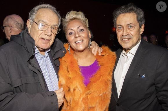 Michel Chevalet, Hermine de Clermont-Tonnerre, Georges Fenech - Marcel Campion fête son 80ème anniversaire au cirque d'hiver à Paris. © Jack Tribeca/Bestimage