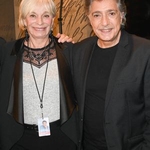 Exclusif - Frédéric François et sa femme Monique Vercauteren - People en backstage du concert événementt à l'Olympia à Paris le 30 octobre 2021 avant d'entamer une tournéee début 2022. © Coadic Guirec/Bestimage