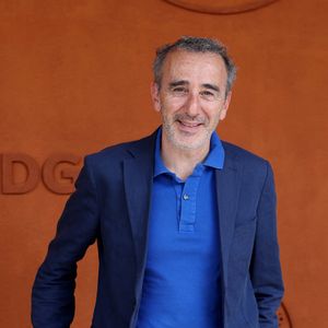Elie Semoun - Les célébrités au village lors des Internationaux de France de Tennis de Roland Garros le 1er juin 2025.

© Dominique Jacovides / Bestimage