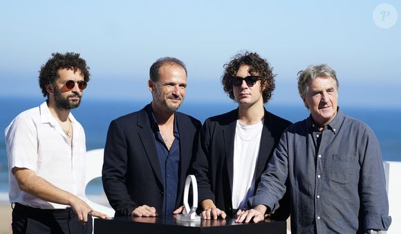 Thomas Lilti, François Cluzet, Vincent Lacoste, William Lebghil  au San Sebastian International Film Festival, le 30 septembre 2023.

Photo : Agence / Bestimage