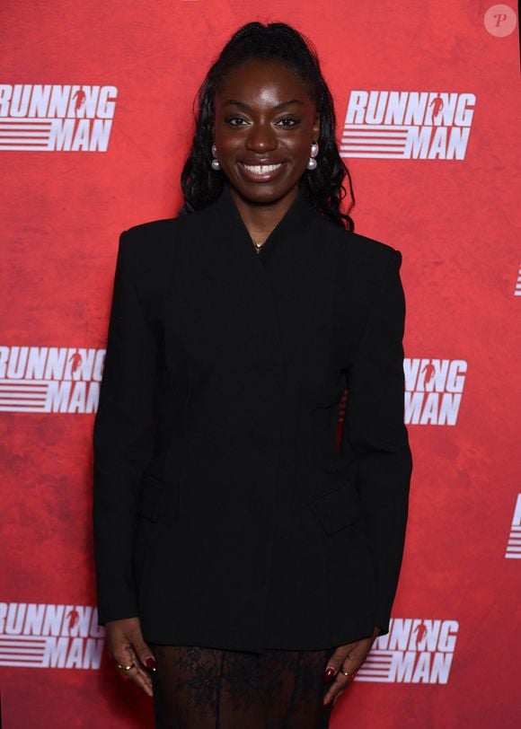 Sarah (Star Academy 2025) lors de la première de Running Man au cinéma UGC Ciné Cité Bercy à Paris le 3 novembre 2025.

© Denis Guignebourg / Bestimage