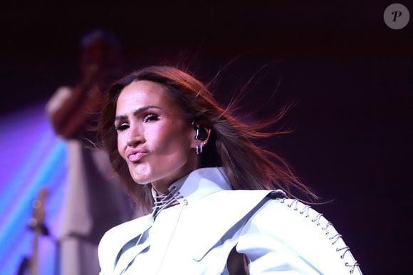 Vitaa en concert sur la scène du Zénith de Nantes, France, le 5 novembre 2025. © Noël Carrier/Bestimage
