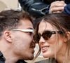 Si pour le moment, leur relation n'a pas encore été officialisée, c'est tout comme.
Antoine Dupont et Iris Mittenaere en tribunes lors de la finale messieurs des Internationaux de France de Tennis de Roland Garros 2025, le 8 juin 2025.
Photo : Cyril Moreau / Bestimage