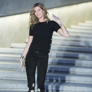 Gisele Bündchen - People au Photocall du défilé Chanel Croisière "Paris-Séoul" au Dongdaemun Design Plaza de Séoul le 4 mai 2015