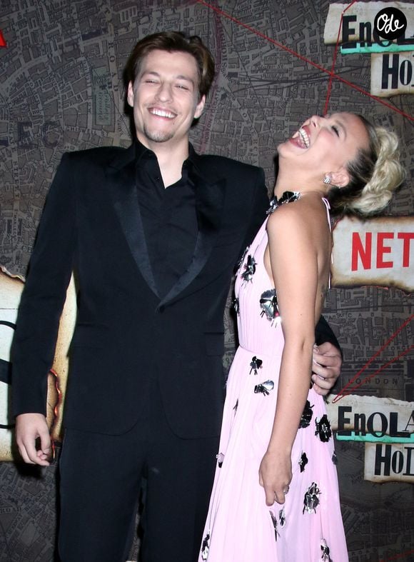 Elle a précisé qu’il s’agissait d’un petit garçon.

Millie Bobby Brown et Jake Bongiovi - Photocall de la première mondiale de Enola Holmes 2 (Netflix) à New York le 27 octobre 2022. 
Action Press / Bestimage