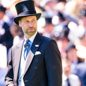Ascot, ROYAUME-UNI – Des membres de la famille royale assistent à la deuxième journée du Royal Ascot à l'hippodrome d'Ascot, en Angleterre.

Sur la photo : le prince William, prince de Galles (Prince William, Prince of Wales) Backgrid USA / Bestimage