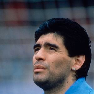 Diego Armando Maradona, Naples 1990. Photo par Vittorio La Verde / AGF Foto / Avalon /Photoshot/ABACAPRESS.COM
