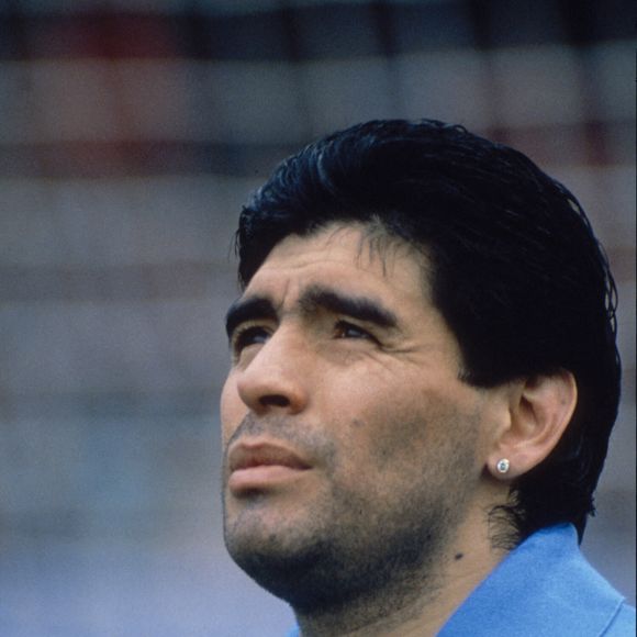 Diego Armando Maradona, Naples 1990. Photo par Vittorio La Verde / AGF Foto / Avalon /Photoshot/ABACAPRESS.COM