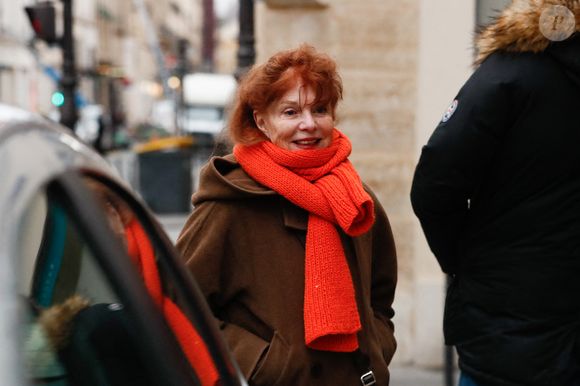 Agathe Natanson - Arrivées aux obsèques de Niels Arestrup à l'Église Saint-Roch à Paris. Le 10 décembre 2024
© Christophe Clovis / Bestimage