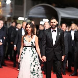 Karim Benzema et Lyna Khoudri assistent au tapis rouge de "13 Jours 13 Nuits" lors de la 78ème édition du Festival de Cannes au Palais des Festivals le 23 mai 2025 à Cannes, France. Photo de Jerome Domine/ABACAPRESS.COM