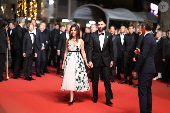 Karim Benzema et Lyna Khoudri assistent au tapis rouge de "13 Jours 13 Nuits" lors de la 78ème édition du Festival de Cannes au Palais des Festivals le 23 mai 2025 à Cannes, France. Photo de Jerome Domine/ABACAPRESS.COM