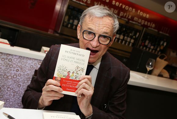 Jean-Luc Petitrenaud - Lancement du livre de J-L Petitrenaud "Les quatre saisons d'Emile et Marcelle" au restaurant Lavinia à Paris le 5 novembre 2018. © Denis Guignebourg/Bestimage