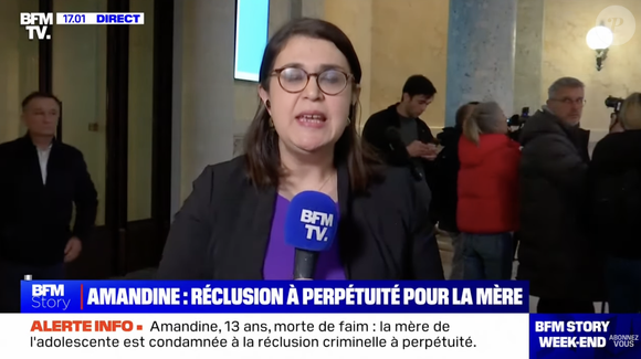 BFMTV, Affaire Amandine 26 janvier 2025