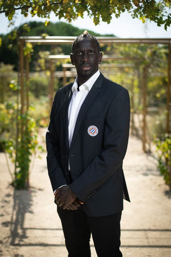 Portrait de Mamadou SAKHO ( 75 - Montpellier ) - Photo Officielle de l'équipe de football Montpellier Hérault Sport Club (MHSC), le 4 octobre 2023. © Federico Pestellini/Panoramic/Bestimage