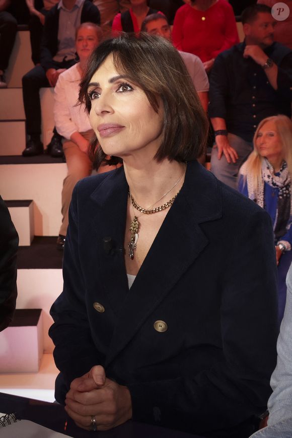 Exclusif - Géraldine Maillet, sur le plateau de  TBT9 présenté par C.Hanouna, et diffusé en direct sur W9, Paris, France, le 04 novembre 2025. © Jack Tribeca / Bestimage