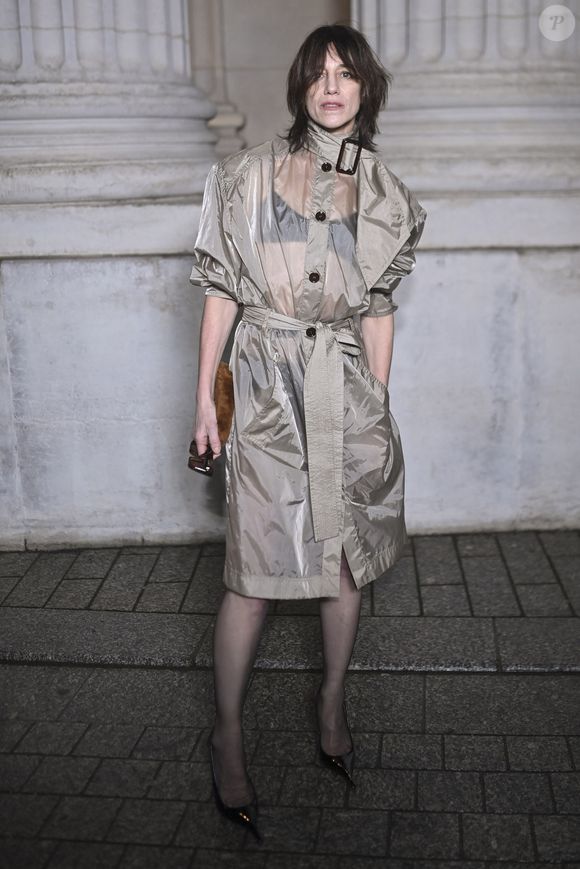 Charlotte Gainsbourg - Photocall du Défilé de mode Saint Laurent Collection Homme Printemps-Été 2026 dans le cadre de la Fashion Week de Paris, France, le 27 janvier 2026.
 
© Olivier Borde / Bestimage