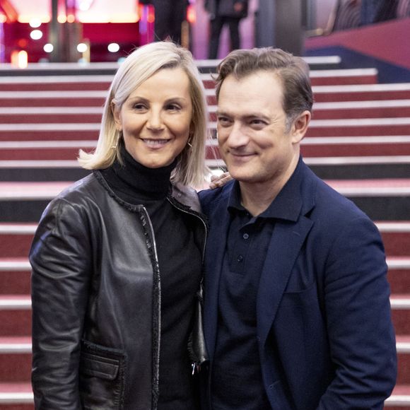 Exclusif - Laurence Ferrari et son mari Renaud Capuçon - People au concert de Renaud Capuçon à l'Olympia à Paris, France, le 10 mars 2024. © Moreau-Tribeca/Bestimage