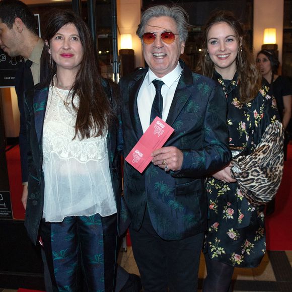 Daniel Auteuil, accompagné d'Aude Ambroggi et de Nelly Auteuil, lors de la 45e cérémonie des César à Paris, en France, le 28 février 2020. Photo : Aurore Maréchal/ABACAPRESS.COM