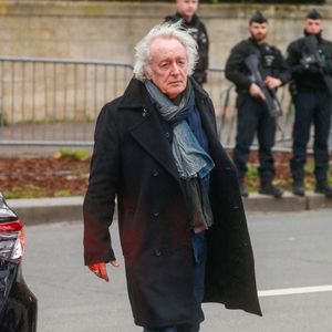 Didier Barbelivien - Arrivées à l'enregistrement de l'émission "Vivement Dimanche" présentée par M. Drucker et qui sera diffusée le 18 février sur France 3 au Studio Gabriel à Paris, FRance, le 6 février 2024. © Christophe Clovis/Bestimage