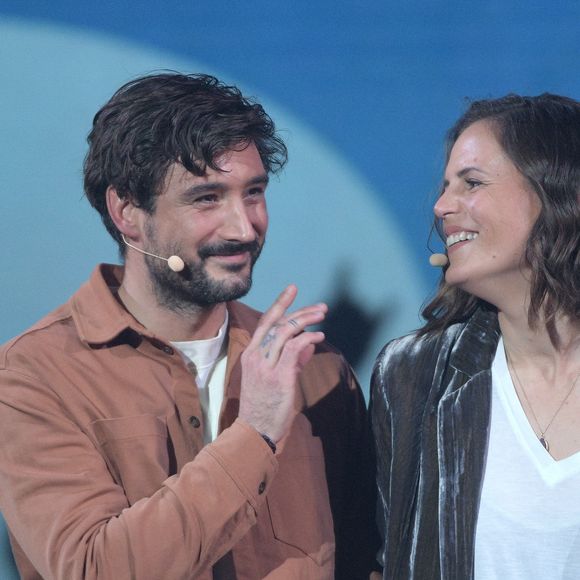 Le chanteur s'est inspiré de cette rupture pour écrire la chanson baptisée Adieu

Exclusif - Jérémy Frérot, Laure Manaudou - Surprises - Enregistrement de l'émission "La Chanson secrète 11" à Paris, diffusée le 24 juin sur TF1. 
© Cyril Moreau / Bestimage