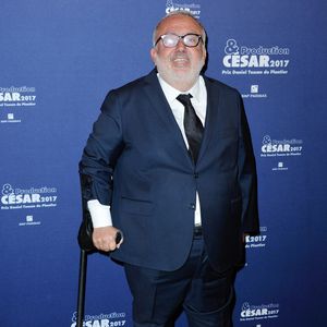Dominique Farrugia assiste au Prix Daniel Toscan du Plantier 2017 lors du Diner des Producteurs 2017 - Cesars 2017 a l'Hotel George V a Paris, France le 20 Fevrier 2017. Photo by Aurore Marechal/ABACAPRESS.COM
