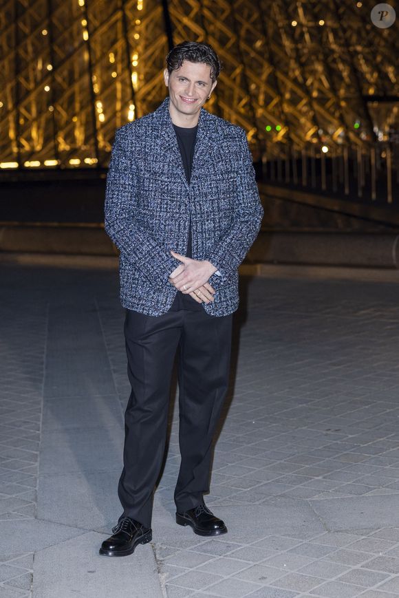 Raphaël Quenard - Photo Call du « Le Grand Diner du Louvre « lors de la Fashion Week  à Paris le 5 mars 2025. © Olivier Borde /Bestimage