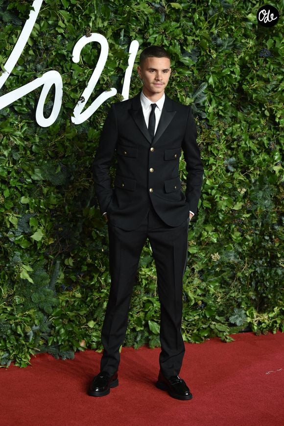 Romeo Beckham au photocall de la soirée des "British Fashion Awards 2021" à Londres, le 29 novembre 2021.
SGP / BESTIMAGE