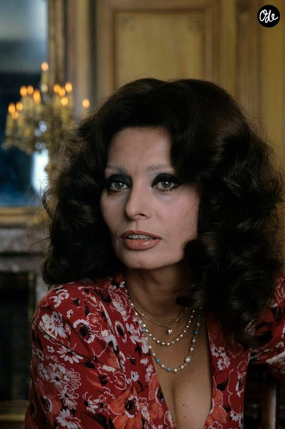 Archives - Rendez-vous avec Sophia LOREN chez elle, dans son appartement Avenue Georges V, à Paris. Novembre 1975
© Michel Ristroph via Bestimage